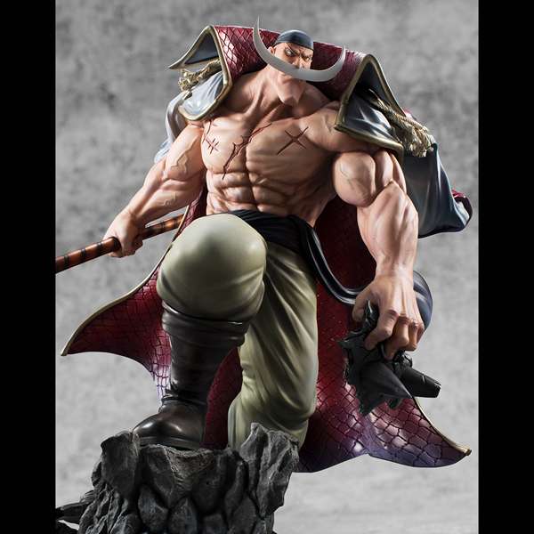 One Piece - Figure p.o.p. neo-maximum White Beard Edward Newgate Super Limited reprint statue