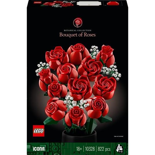 LEGO Botanicals 10328 Bouquet di rose