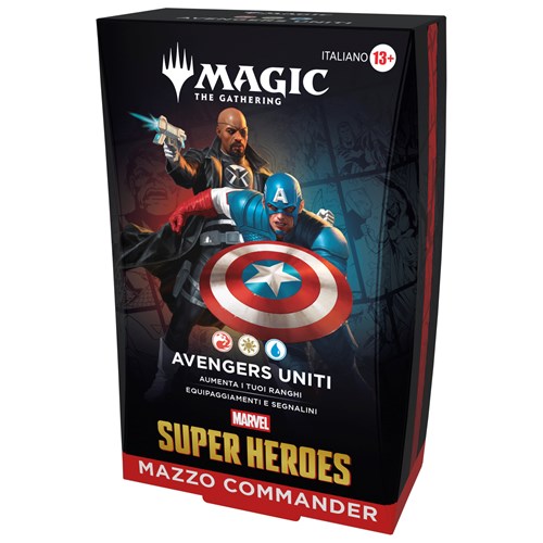 Magic the Gathering - Marvel Super Heroes - Commander Deck Avengers Uniti ITA