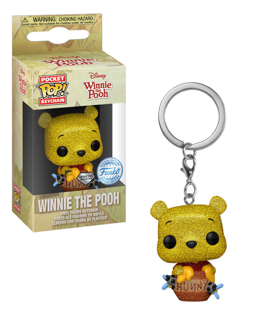 Funko Pop - Disney - Portachiavi Winnie the Pooh Glitter