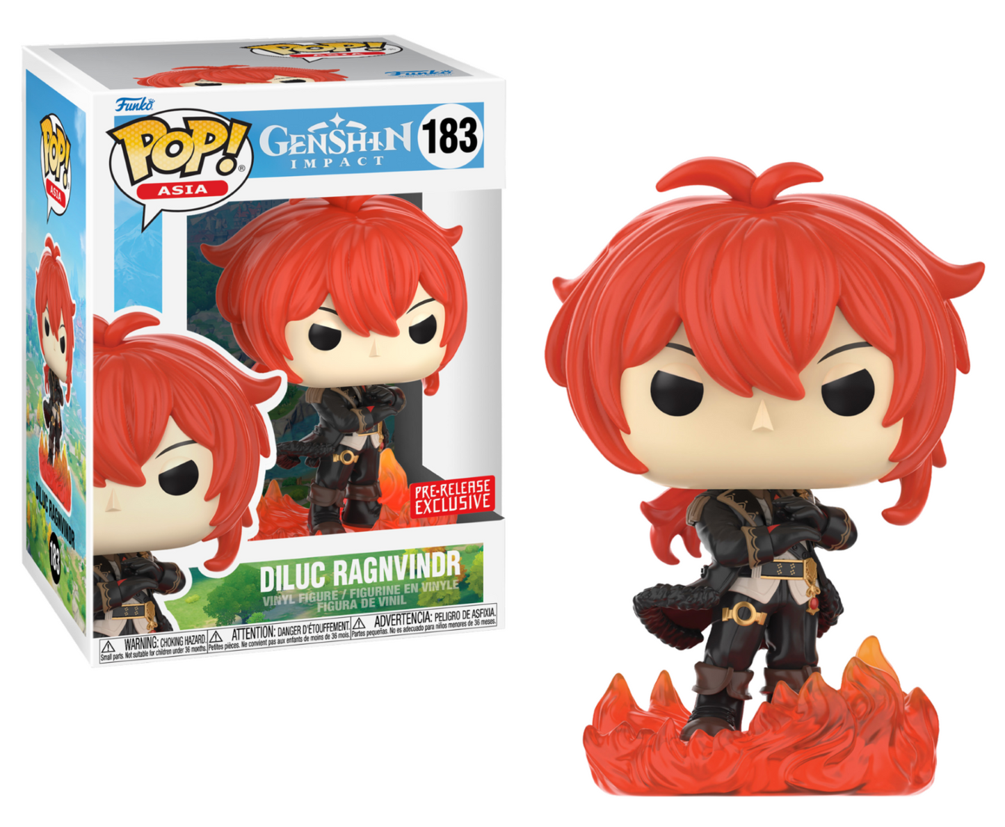 Funko Pop - Genshin Impact - Diluc Ragnvindr