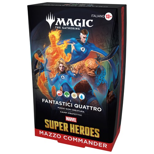 Magic the Gathering - Marvel Super Heroes - Commander Deck I Fantasici Quattro ITA