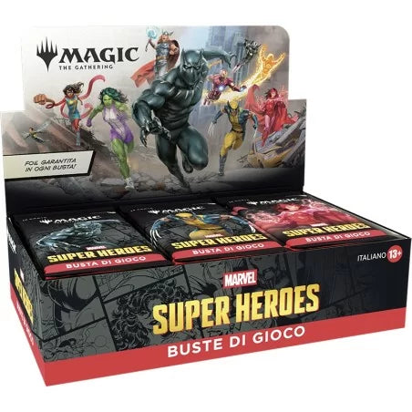 Magic the Gathering - Marvel Super Heroes - Play Booster Box ITA