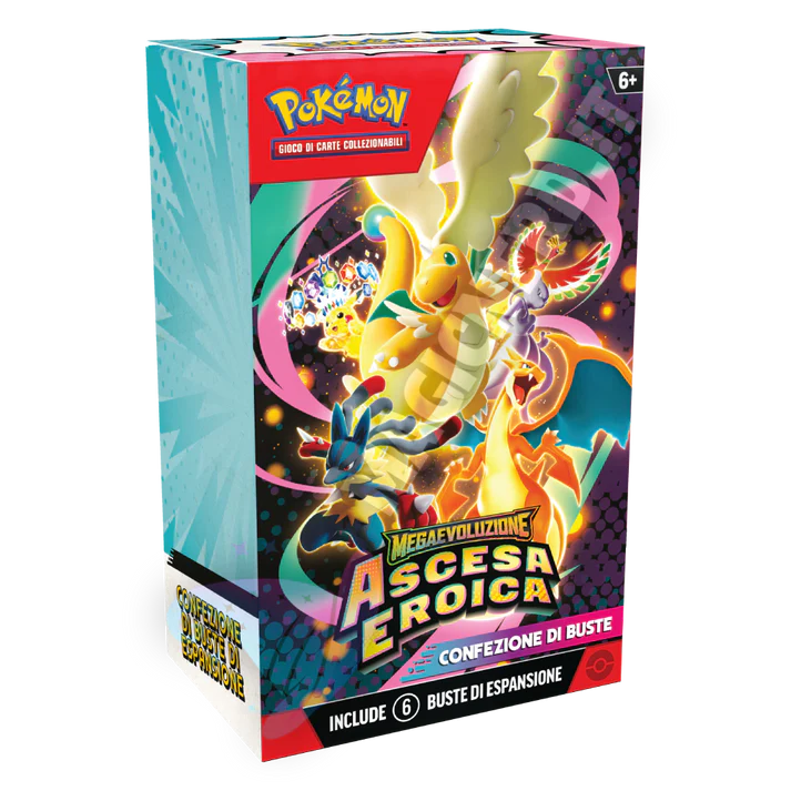 Pokemon - Megaevoluzione - Ascesa Eroica - Confezione di Buste Bundle ITA