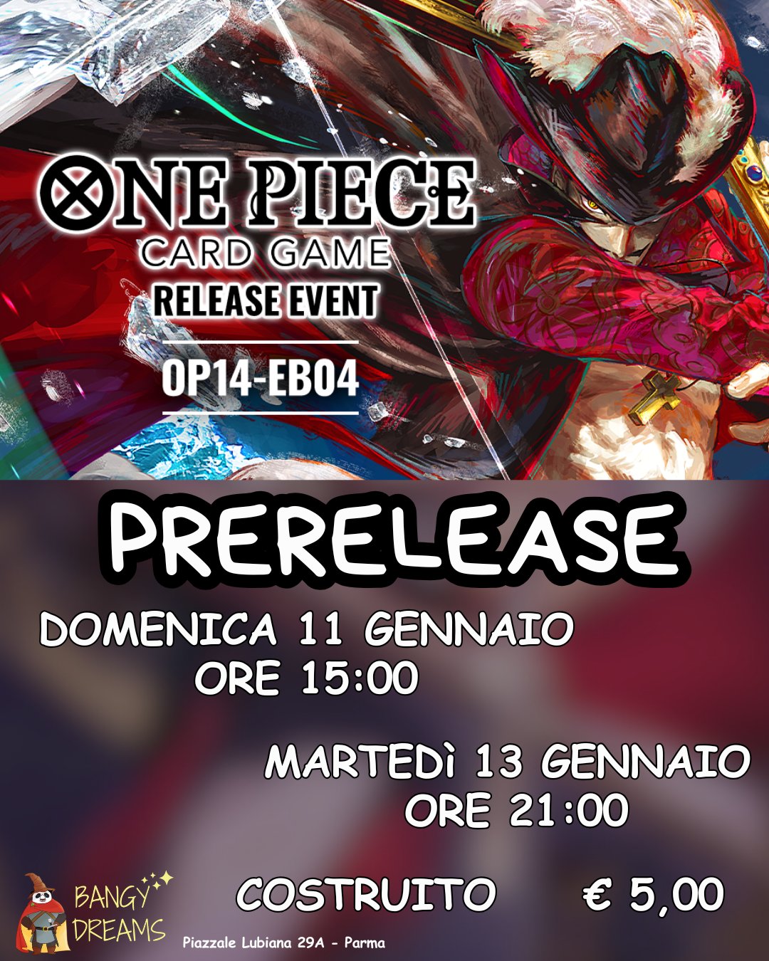 ONE PIECE - PRERELEASE OP14 EB04