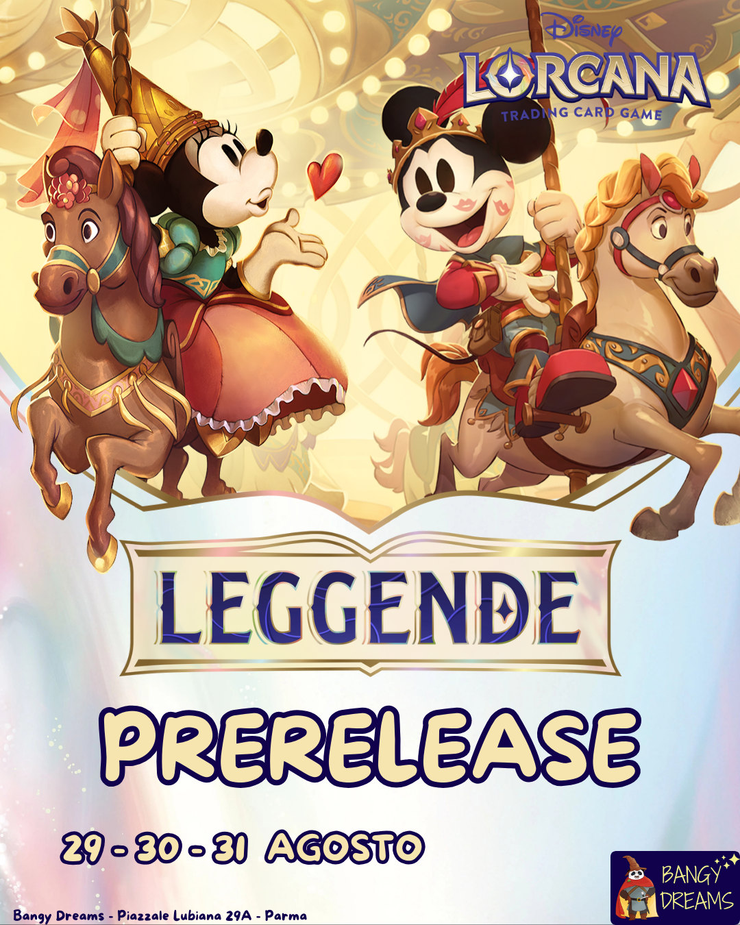 LORCANA - PRERELEASE LEGGENDE