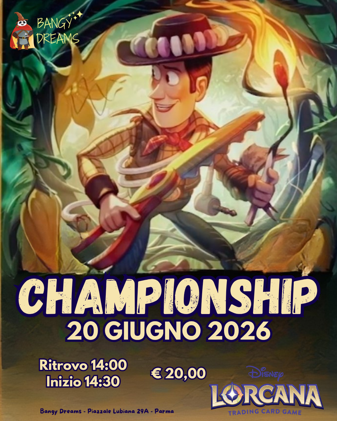 LORCANA SET CHAMPIONSHIP LANDE SCONOSCIUTE