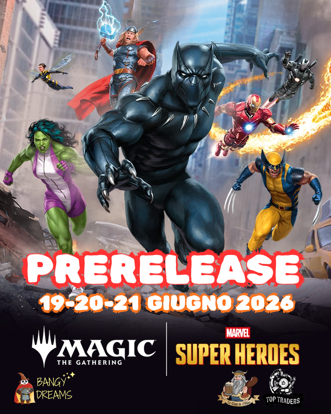 MAGIC THE GATHERING - PRERELASE MARVEL