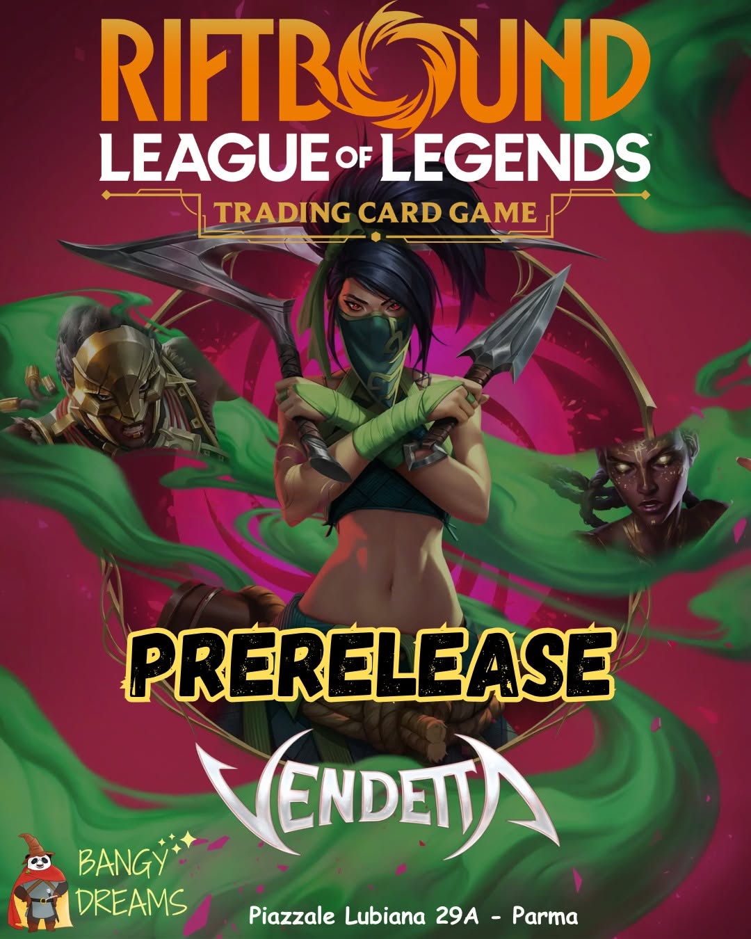 RIFTBOUND PRERELEASE VENDETTA
