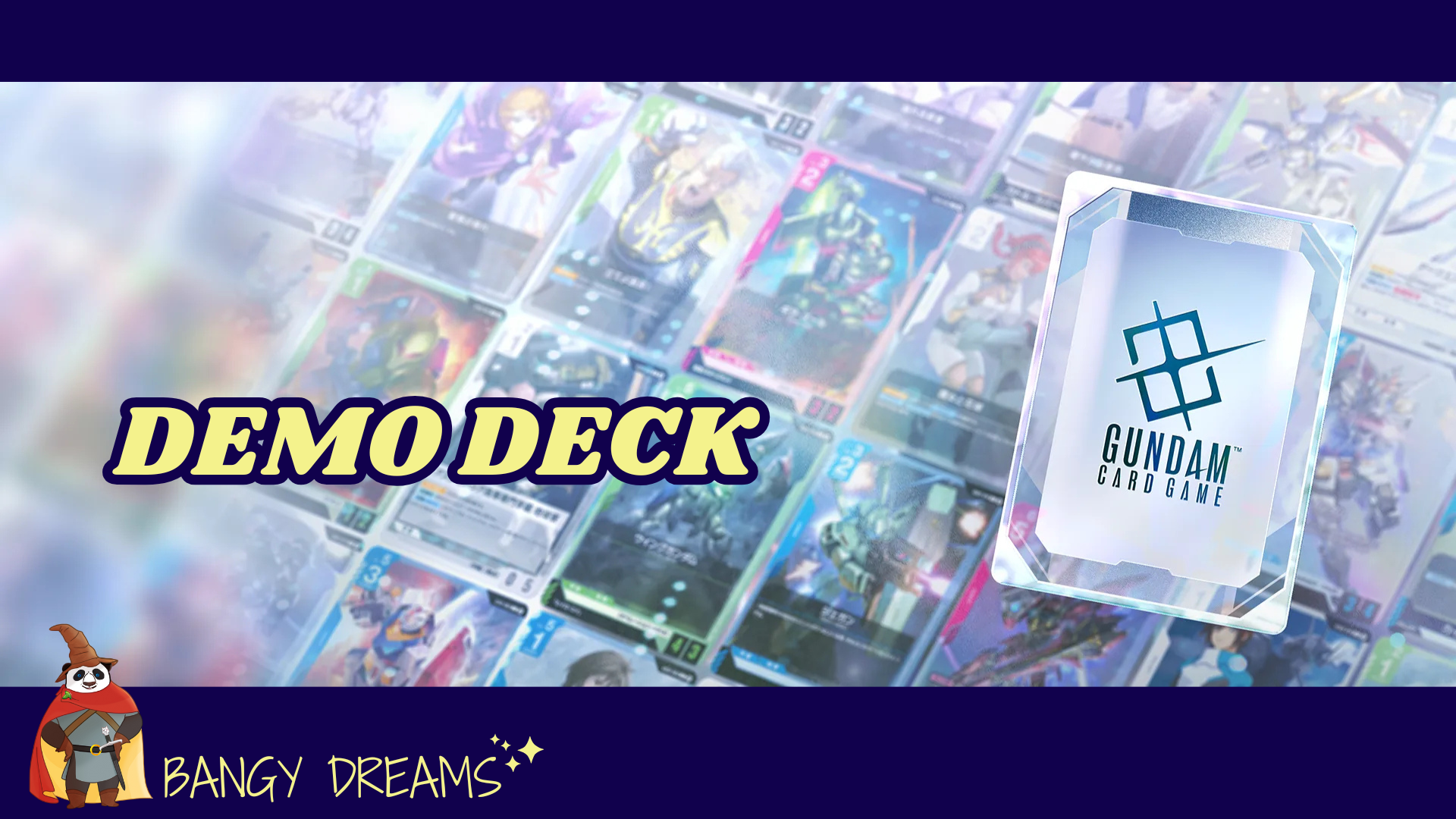 GUNDAM CARD GAME - DEMO DECK