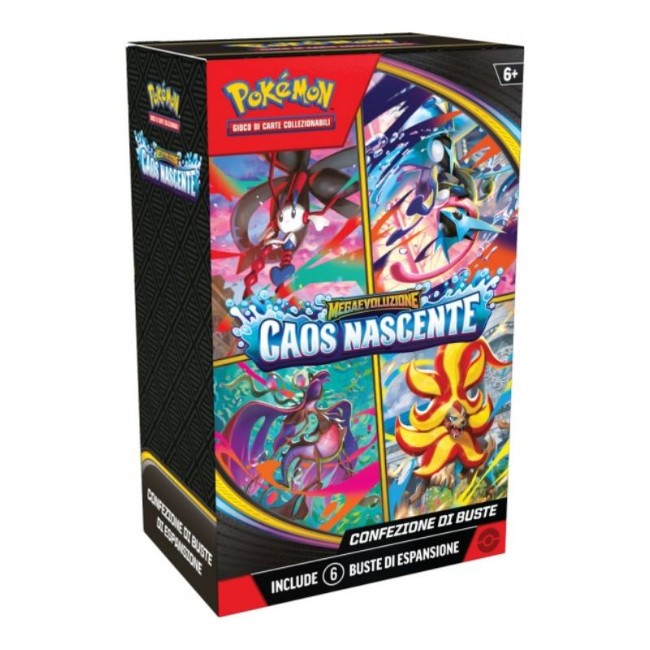 Pokemon - Megaevoluzione: Caos Nascente - Bundle 6 Bustine ITA