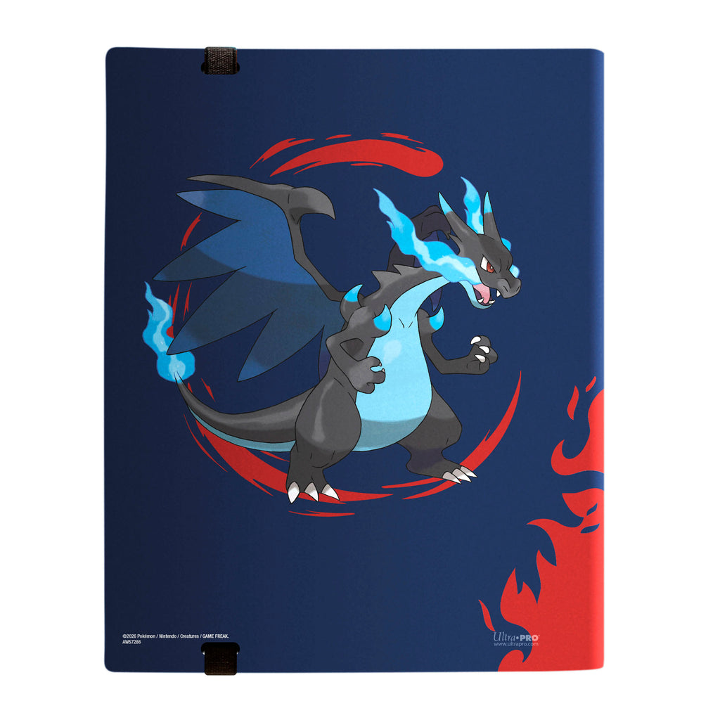 Ultra-Pro - Pokemon Album 9 Tasche Pro Binder Mega Charizard X & Y