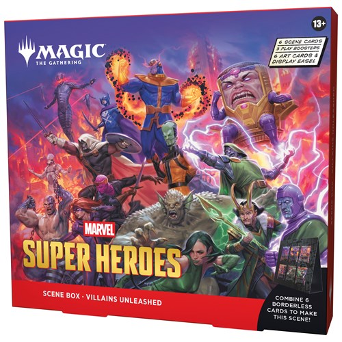 Magic the Gathering - Marvel Super Heroes - Scene Box Villains Unleashed ENG