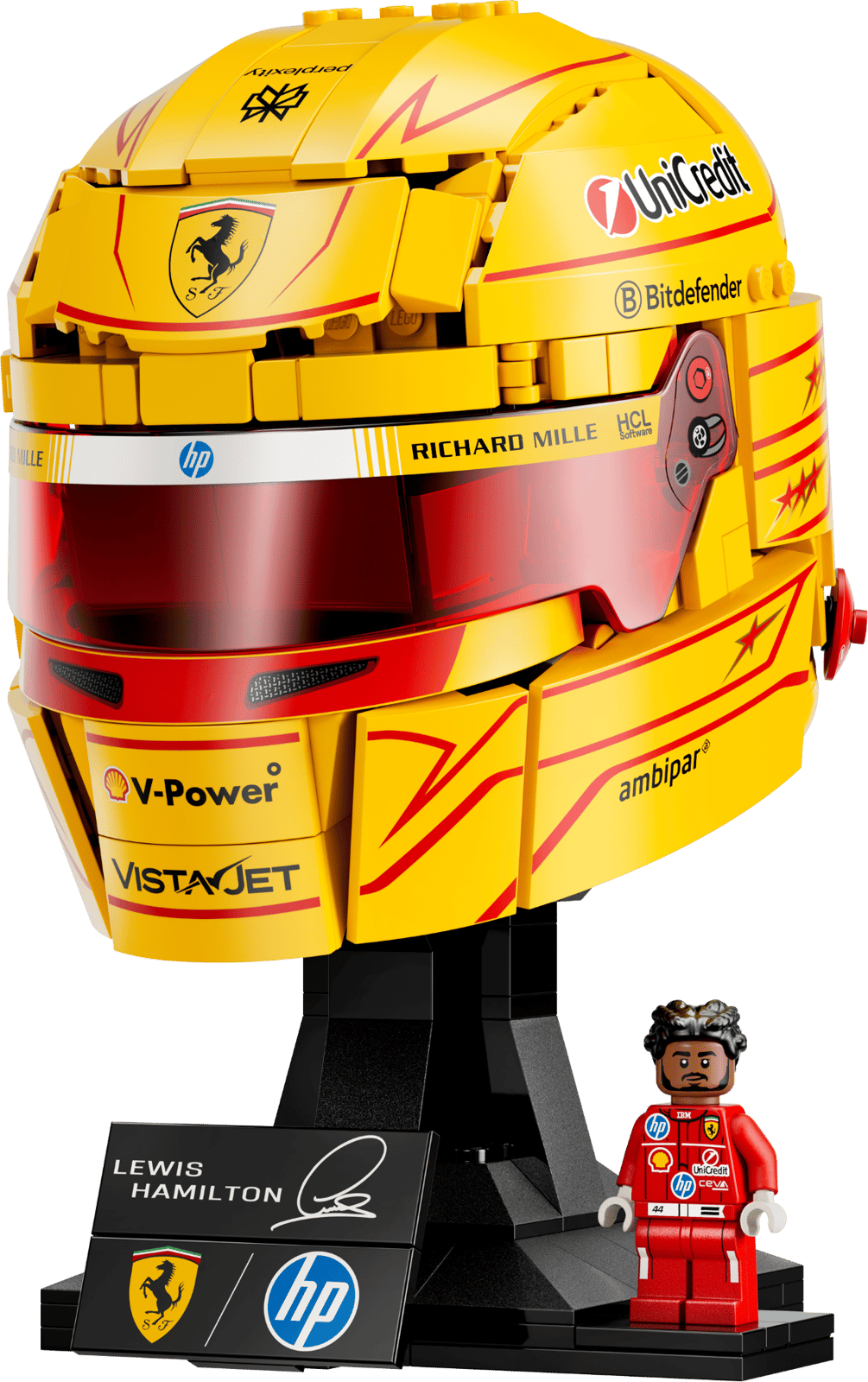 LEGO Editions 43022 Casco di lewis hamilton scuderia Ferrari HP