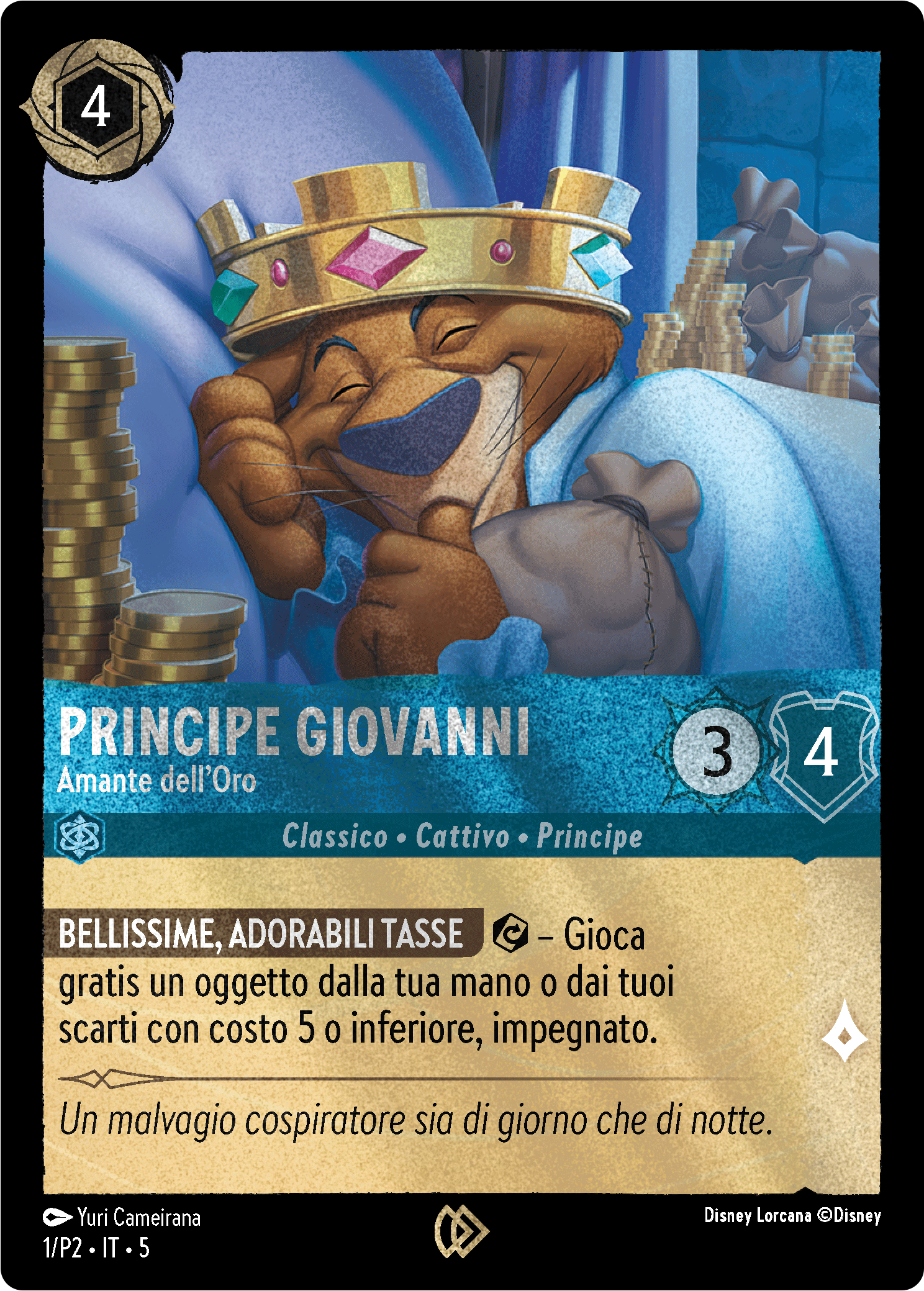 Disney Villainous + carta promo Lorcana