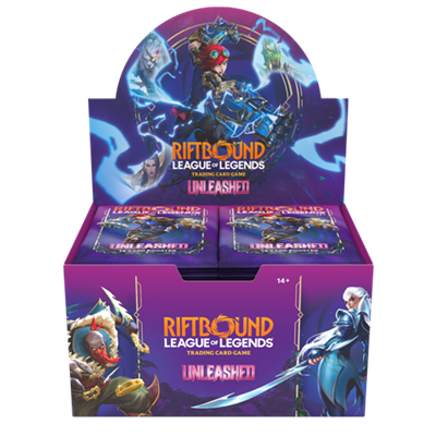 RiftBound: League of Legends: Unleashed -  Booster Pack 24 Bustine ENG