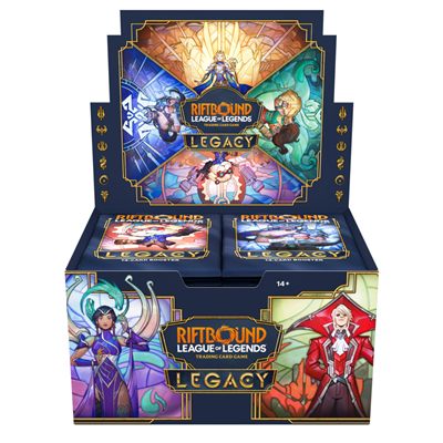 RiftBound: League of Legends: Legacy - Booster Display ENG