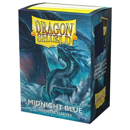 Dragon Shield Standar Sleeves Matte Midnight Blue 100 Sleeves