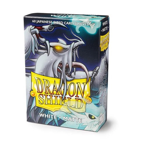 Dragon Shield - Japanese Sleeves Matte White 60 Sleeves