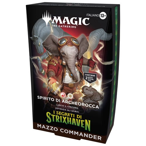 Magic the Gathering - Secrets of Strixhaven - Commander Deck Spirito di Arheoroccia ITA
