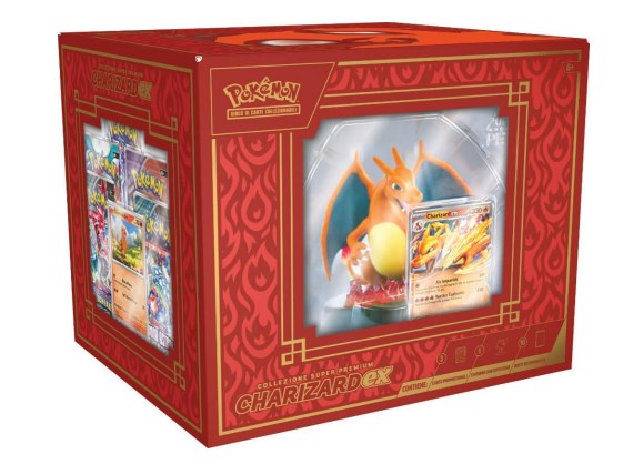 Pokemon - Collezione Speciale Super Ultra Premium Charizard-ex ITA