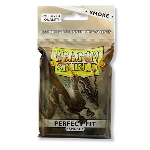 Dragon Shield - Bustine Protettive - 100 Sleeves Perfect - Clear/Smoke