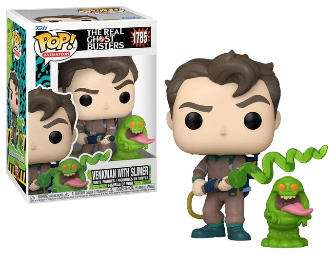 Funko Pop - The Real Ghostbuster - Venkman with Slimer