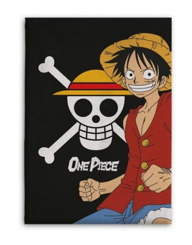 One Piece - Coperta Flanella 110x150cm Luffy
