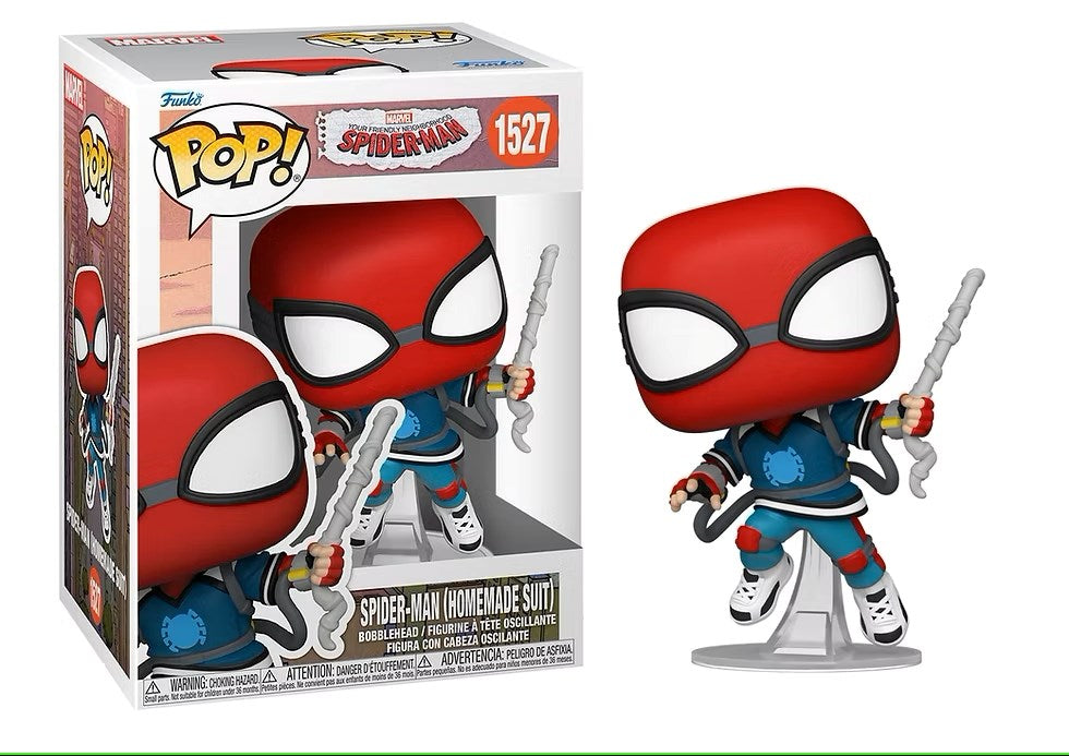 Funko Pop - Marvel Friendly Neighnorhood Spider-Man - Spider man Homemade Suit