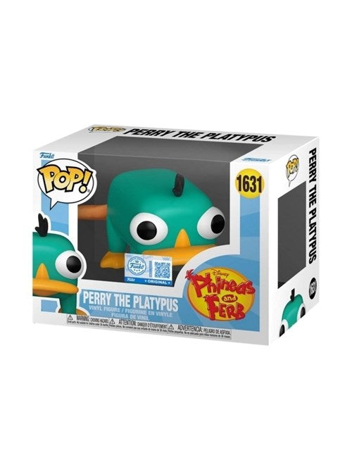 Funko Pop - Disney Phineas anf Ferb - Perry the Platypus Exclusive