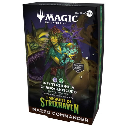 Magic the Gathering - Secrets of Strixhaven - Commander Deck Infestazione a Germoglioscuro ITA