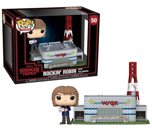 Funko Pop - Stranger Things - Town Rockin's Robin With The Squawk