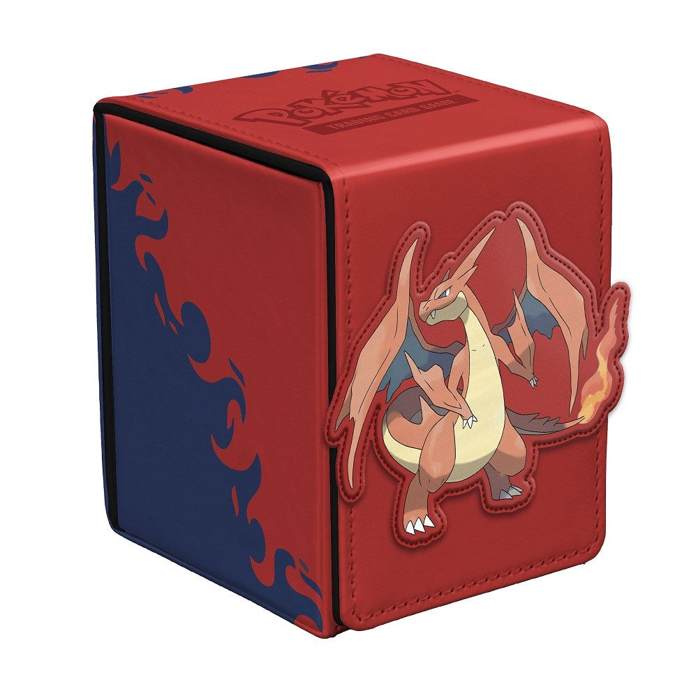 Ultra-Pro - Pokemon Alcove Flip Deck Box 100+ Mega Charizard Y