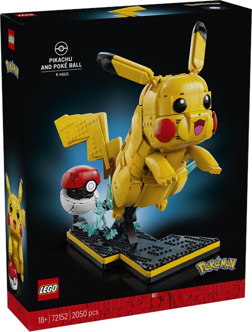 LEGO - Pokemon - Pikachu e Pokeball