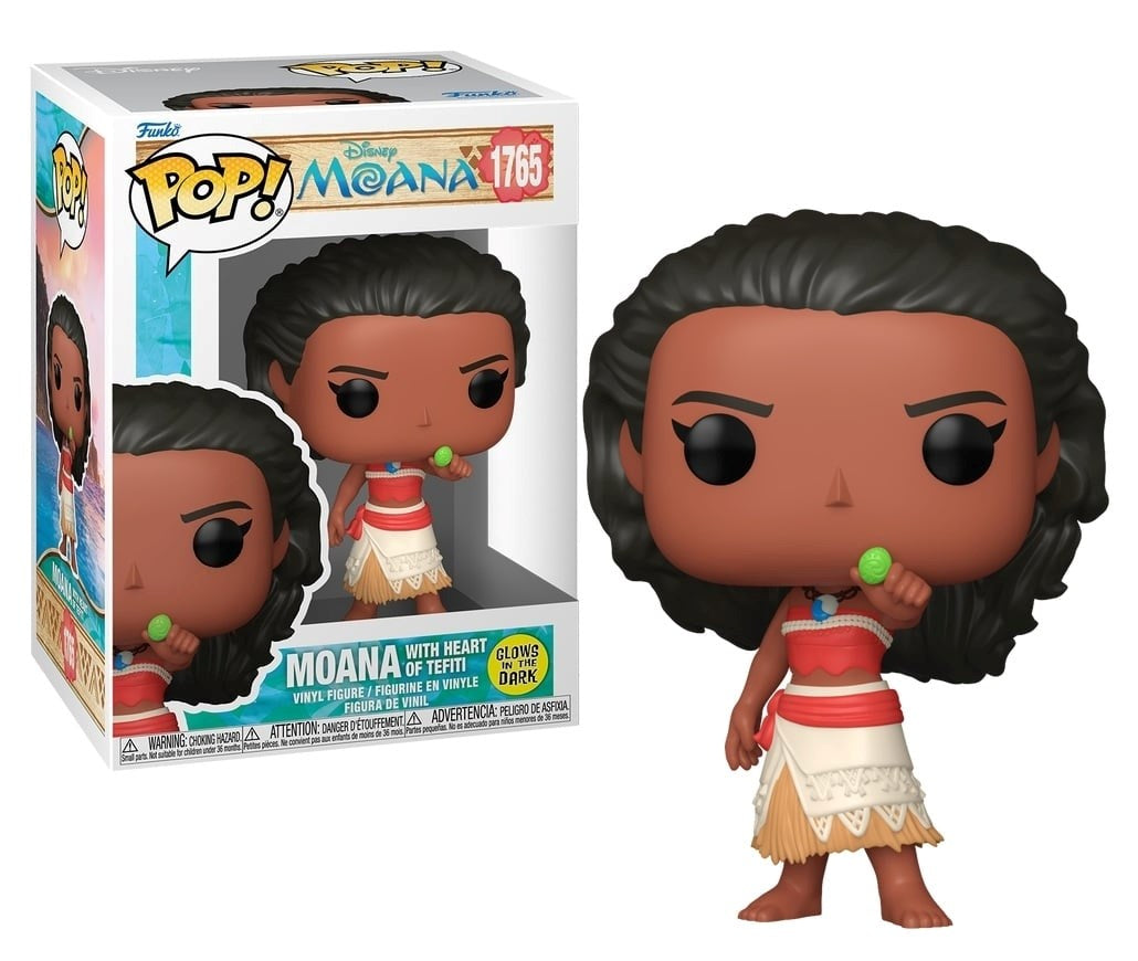 Funko Pop - Disney Moana - Moana with Heart of Tefiti (Glows in The Dark)