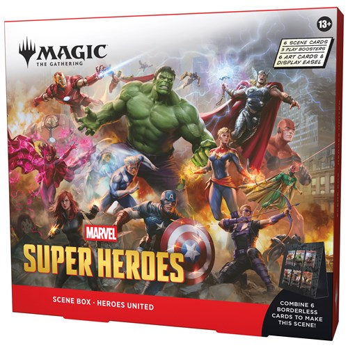 Magic the Gathering - Marvel Super Heroes - Scene Box Heroes United ENG