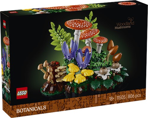 LEGO Botanicals 11505 Funghi del Bosco