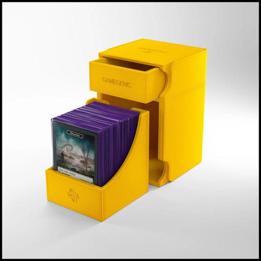 GameGenic Deck Case Watchtower 100+ XL Yellow