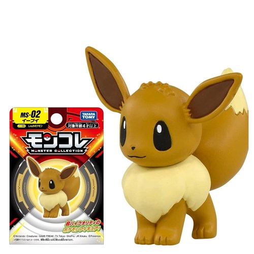 Pokemon - Tomy: Monster Collection - MS02 Eevee
