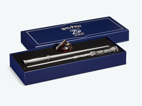 Harry Potter - 25th Anniversary Bacchette + Pietra Filosofale