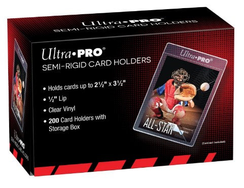 Ultra-Pro - Semi-Rigid Card Holder for Standard Size Cards