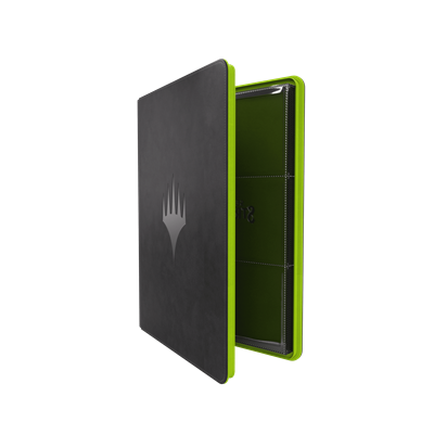 Gamegenic - Strixhaven Prime Zip-Up Album 18-Pocket - Black/Green