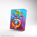 Gamegenic - Marvel Super Heroes Premium Art Sleeves - Capitan America