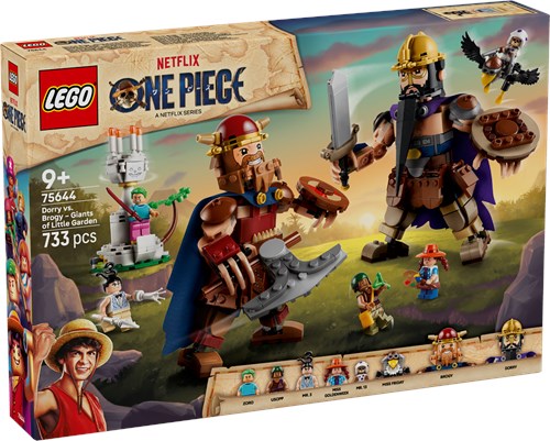 One Piece - LEGO Dori contro Brogi – Giganti di Little Garden
