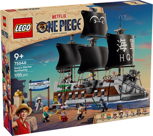 One Piece - LEGO La nave da guerra di Garp