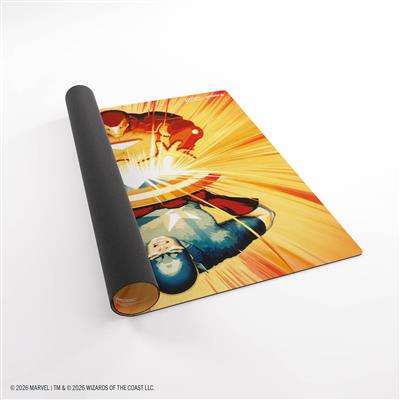 Gamegenic - Marvel Super Heroes Playmat - 2 Players Iron Man/Cap America