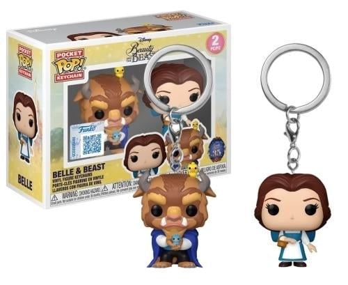 Funko Pop - Disney Beauty and the Beast - Keychain