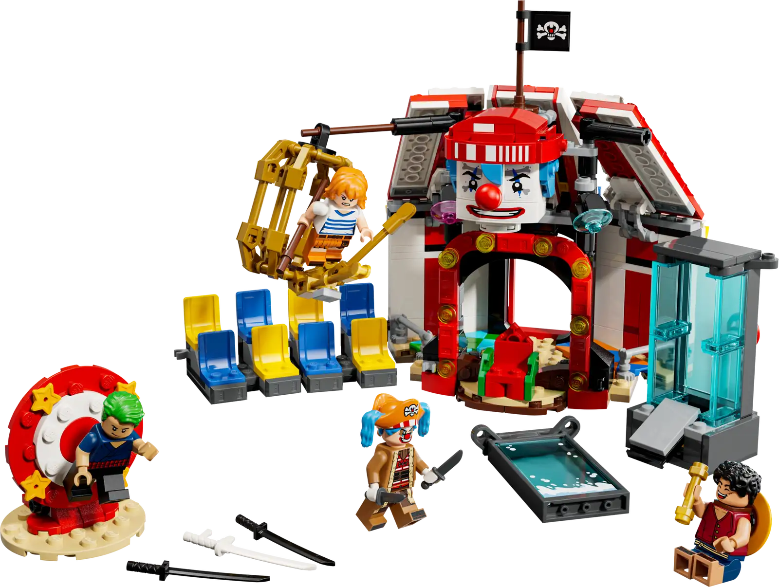 One Piece - LEGO La tenda del circo di Buggy il Clown
