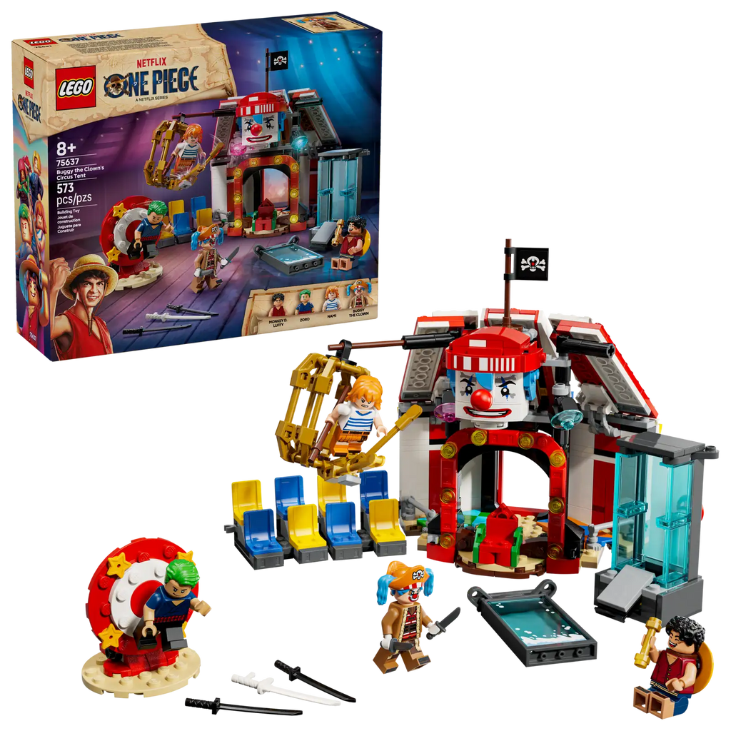 One Piece - LEGO La tenda del circo di Buggy il Clown