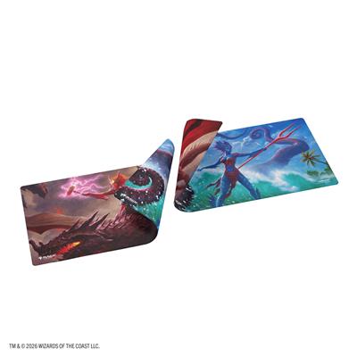 Gamegenic - Reality Fracture - Double-sided Playmat Kiora Salt San/Fire